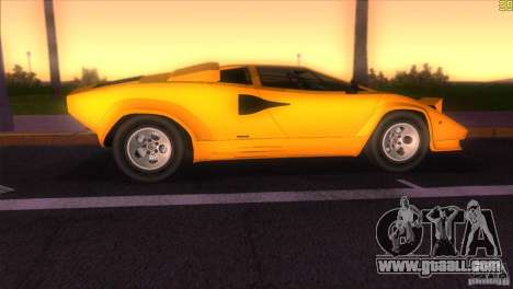 Lamborghini Countach for GTA Vice City