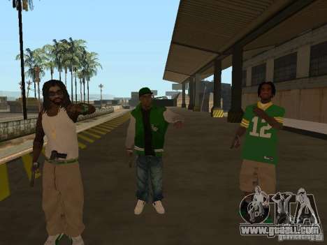 New skins Grove for GTA San Andreas