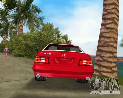 Mercedes-Benz SL600 1999 for GTA Vice City