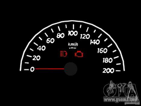 Speedometer 1.0 for GTA San Andreas