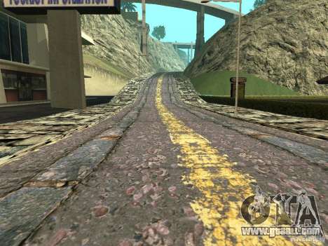 New roads in Vajnvude for GTA San Andreas
