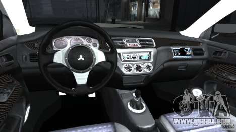Mitsubishi Lancer Evolution VIII v1.0 for GTA 4