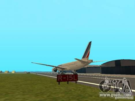 Boeing 777-200 Air France for GTA San Andreas