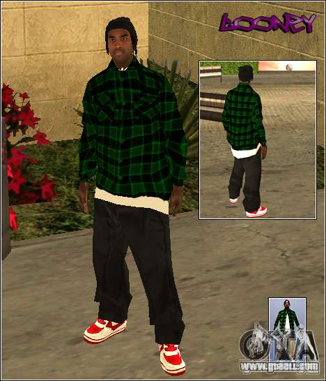 Skin Pack Getto for GTA San Andreas