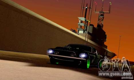 Shelby GT500 Monster Drift for GTA San Andreas