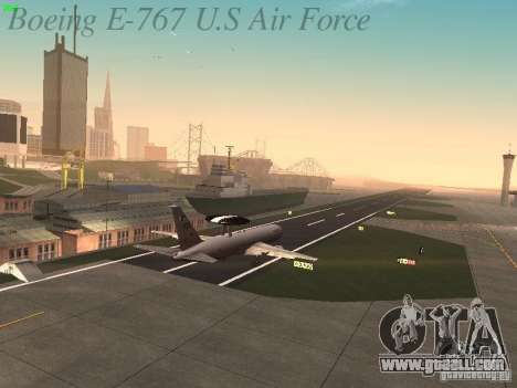 Boeing E-767 U.S Air Force for GTA San Andreas