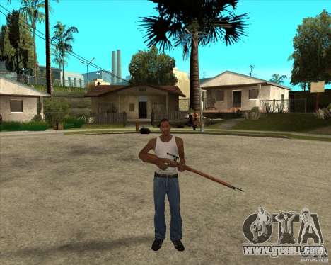 Weapons of call of duty for GTA San Andreas