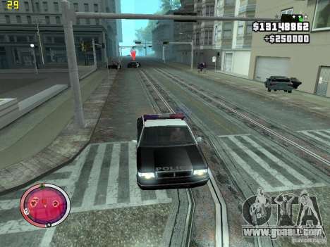 Addition to the GTA IV HUD for GTA San Andreas