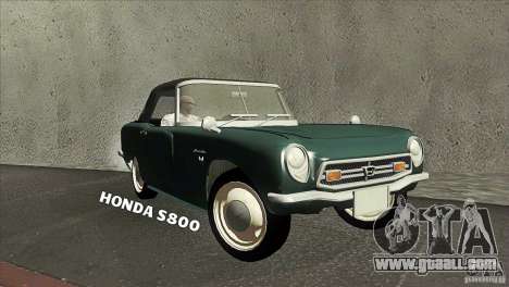 Honda S800 for GTA San Andreas