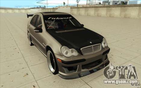 Mercedes-Benz C32 AMG Tuning for GTA San Andreas