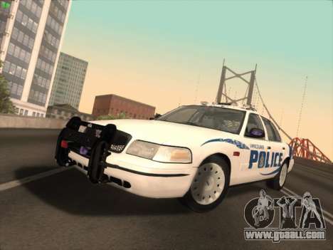 Ford Crown Victoria Vancouver Police for GTA San Andreas