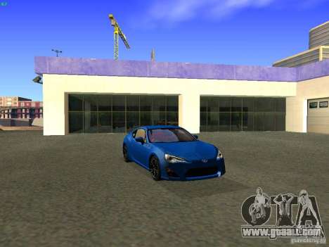 Toyota GT86 Limited for GTA San Andreas