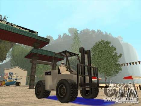 Forklift extreem v2 for GTA San Andreas
