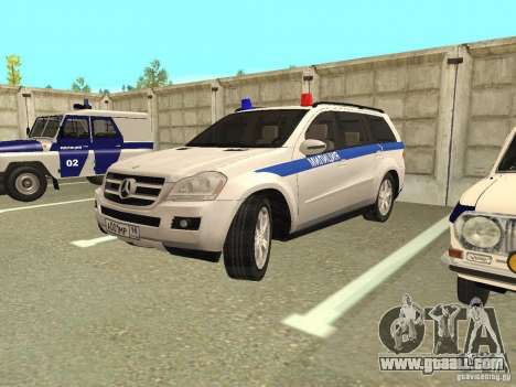 Mercedes Benz GL500 Police for GTA San Andreas