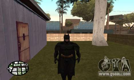 Dark Knight Skin Pack for GTA San Andreas