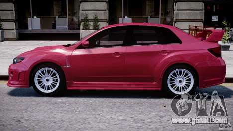 Subaru Impreza WRX STi 2011 for GTA 4