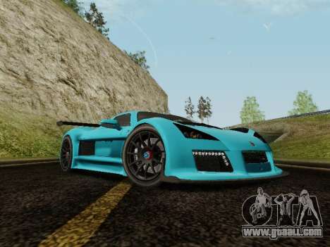 Gumpert Apollo S 2012 for GTA San Andreas