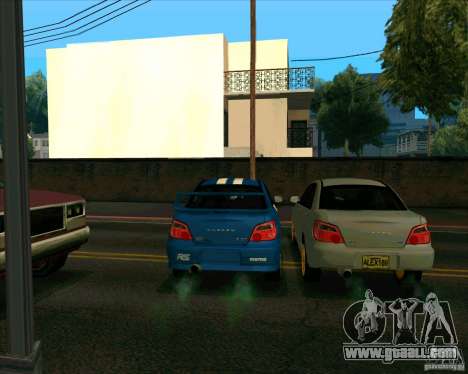 Subaru Impreza WRX STi Tunable for GTA San Andreas