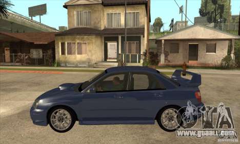 Subaru Impreza WRX STi - Stock for GTA San Andreas