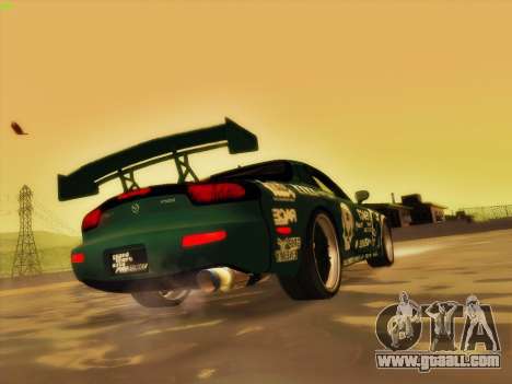 Mazda RX7 rEACT for GTA San Andreas