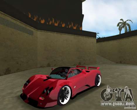 Pagani Zonda S for GTA Vice City