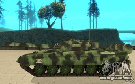Tank T-72 for GTA San Andreas