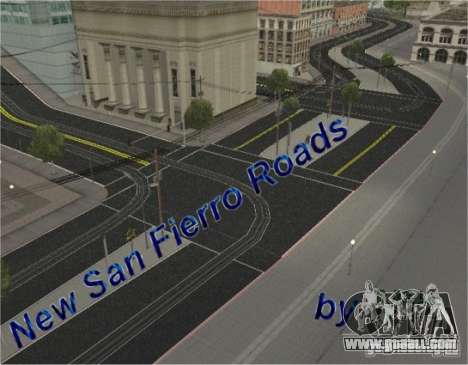 New road, San Fierro for GTA San Andreas