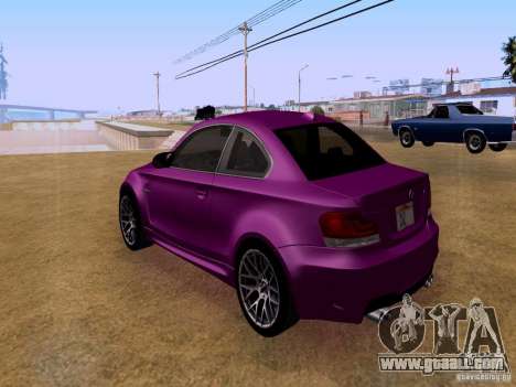BMW 1M  2011 for GTA San Andreas
