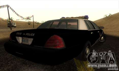 Ford Crown Victoria Idaho Police for GTA San Andreas