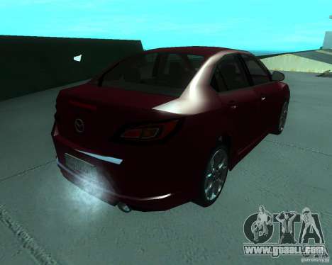 Mazda 6 2010 for GTA San Andreas