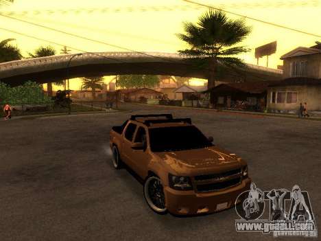 Chevrolet Avalanche Tuning for GTA San Andreas