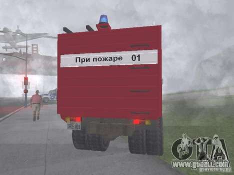 GAZ 3309 Fire for GTA San Andreas