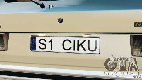Volkswagen Golf Mk1 Stance for GTA 4