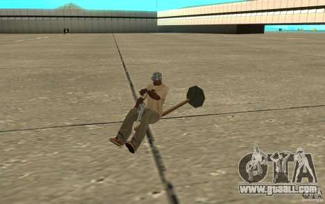 Flying Broom for GTA San Andreas