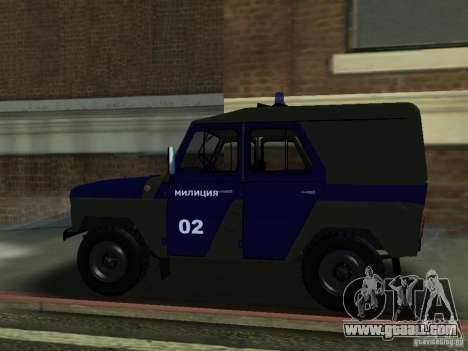 UAZ 3151 Police for GTA San Andreas