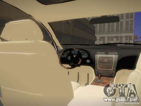 Lexus GS450H for GTA San Andreas