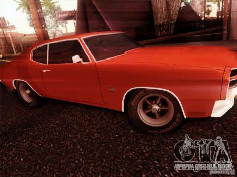 Chevy Chevelle SS 1970 for GTA San Andreas
