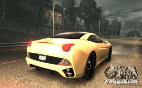 Ferrari California for GTA 4