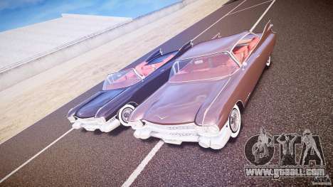Cadillac Eldorado 1959 interior red for GTA 4