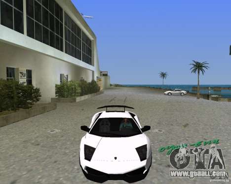 Lamborghini Murcielago LP670-4 SV for GTA Vice City