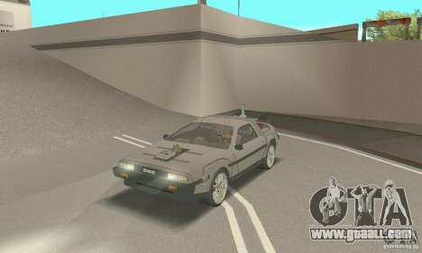 DeLorean DMC-12 (BTTF3) for GTA San Andreas
