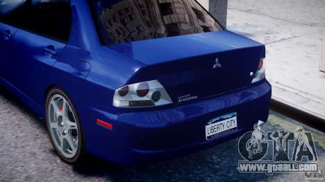 Mitsubishi Lancer Evolution VIII for GTA 4