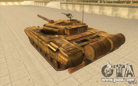 Tank t-72 for GTA San Andreas
