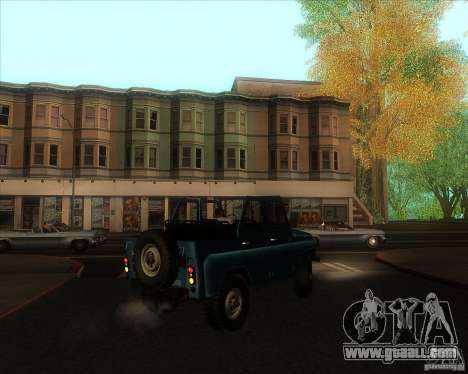 UAZ 31512 Military for GTA San Andreas