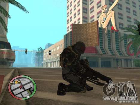 Alien weapons of Crysis 2 for GTA San Andreas