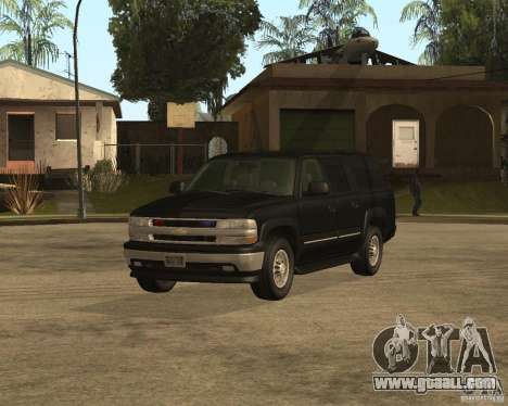 Chevrolet Suburban FBI for GTA San Andreas