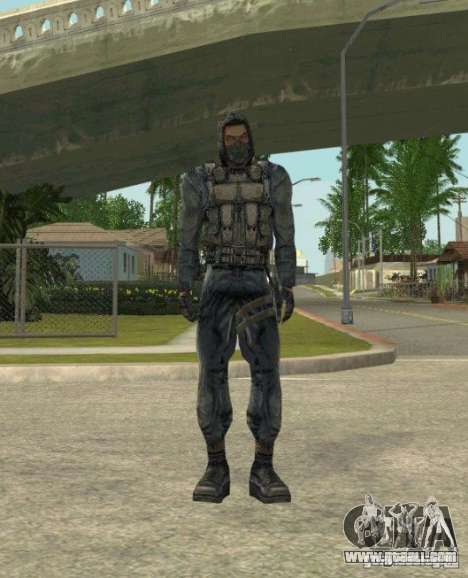 Grouping of Mercenaries from a stalker for GTA San Andreas