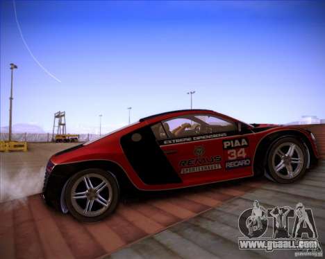Audi R8 Shift for GTA San Andreas