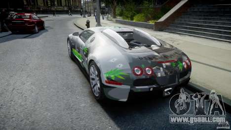 Bugatti Veyron 16.4 v1.0 new skin for GTA 4