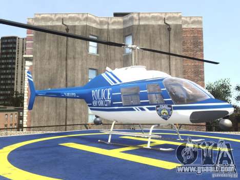 Bell 206 B - NYPD for GTA 4